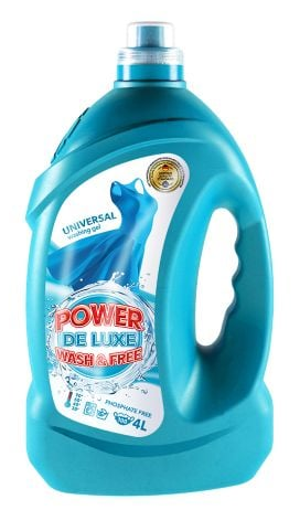 POWER DE LUXE Гель для прання універсальний 4000г